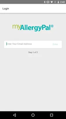 myAllergyPal® android App screenshot 1